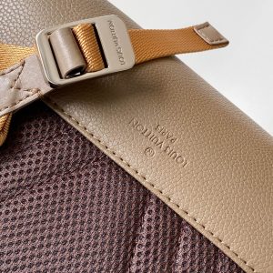 LV M57079 Takeoff Backpack Brown Aerogram Cowhide