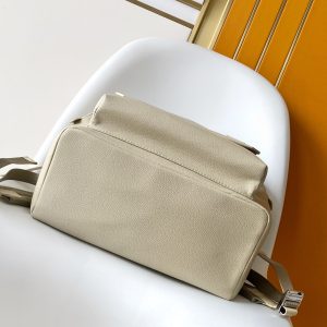 LV M22503 Takeoff Backpack Light Khaki Aerogram Cowhide