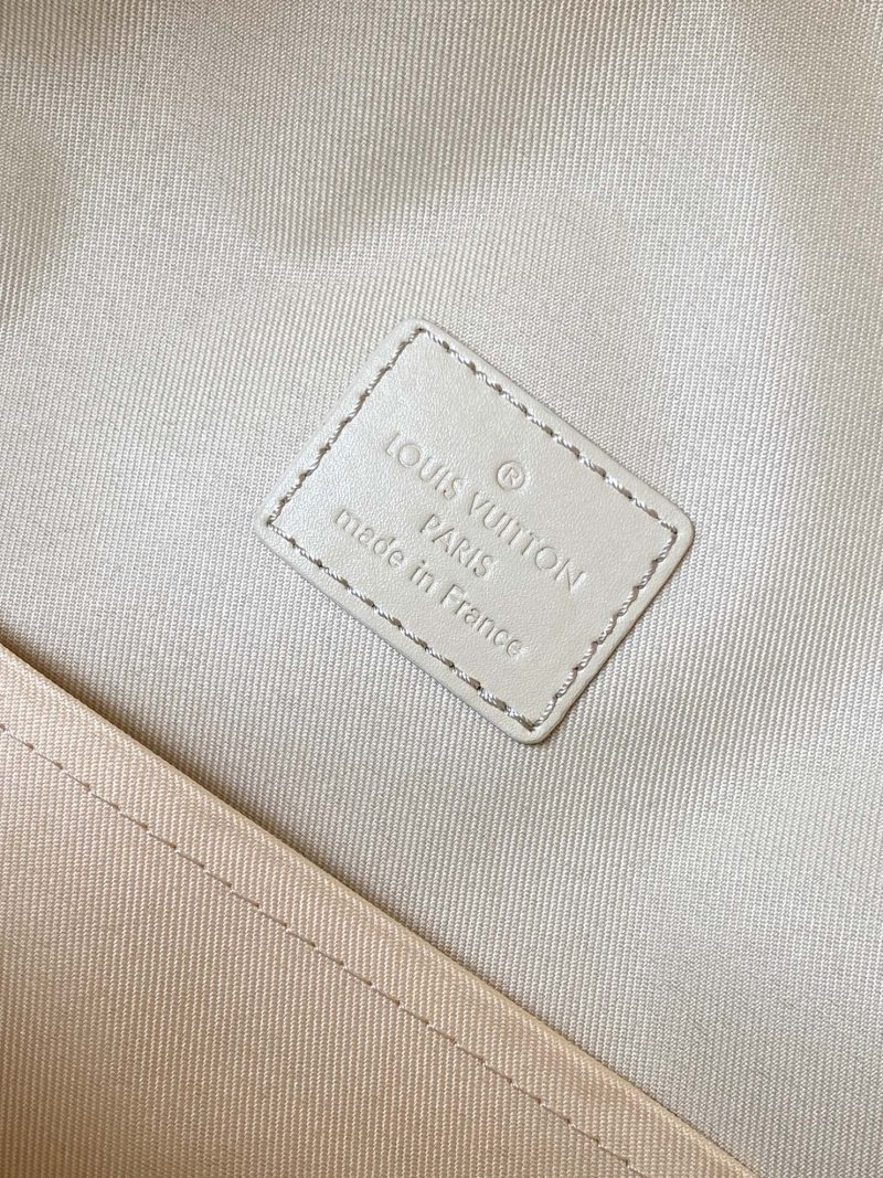 LV M22503 Takeoff Backpack Light Khaki Aerogram Cowhide