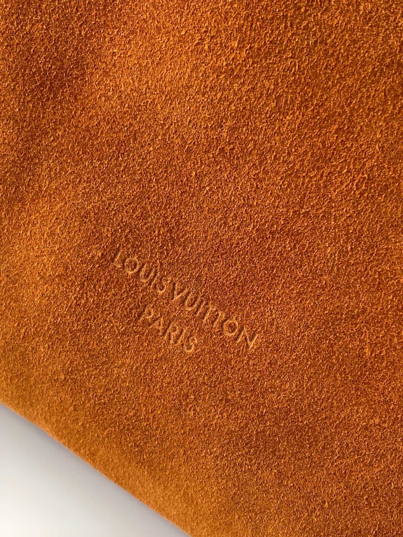 LV Low Key Hobo MM BAg Brown Cognac Suede 268169