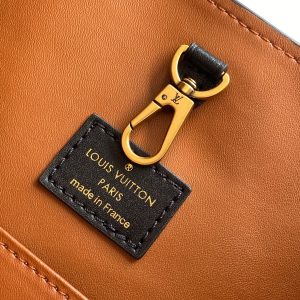 LV Low Key Hobo MM BAg Brown Cognac Suede 268169