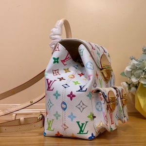 LV Venice LV x TM White Multicolored Monogram Canvas 203340