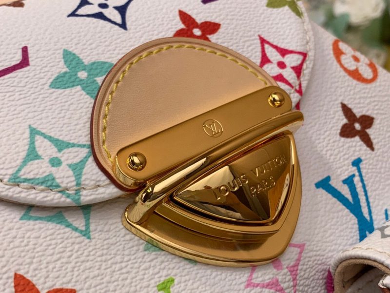 LV Venice LV x TM White Multicolored Monogram Canvas 203340