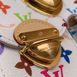 LV Venice LV x TM White Multicolored Monogram Canvas 203340