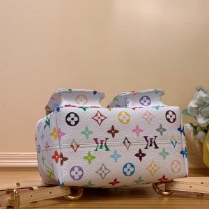 LV Venice LV x TM White Multicolored Monogram Canvas 203340