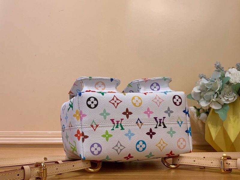 LV Venice LV x TM White Multicolored Monogram Canvas 203340