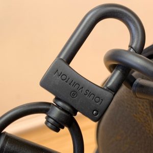 LV Speedy P9 Bandouliere 30 Black Calfskin 203342