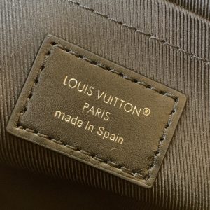 LV Keepall Bandouliere 25 Jmlt Black Calfskin 205345