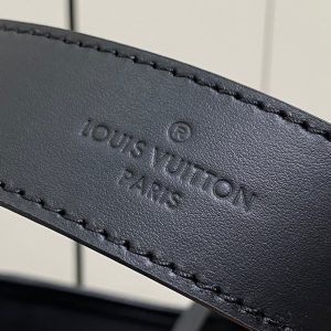 CARRY ALL PM 33.5 BLACK CLAFSKIN SILVER CHAIN