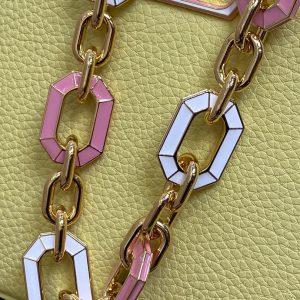 CAPUCINES BB 27 YELLOW TAURILLON GOLD HARDWARE