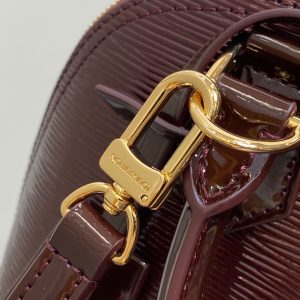 alma bb 23 bordeaux red epi calfskin