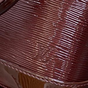 alma bb 23 bordeaux red epi calfskin