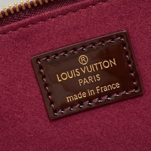 alma nano 18 bordeaux red epi calfskin