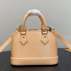 alma nano 18 beige epi calfskin