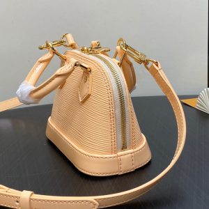 alma nano 18 beige epi calfskin