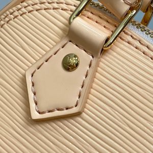 alma nano 18 beige epi calfskin