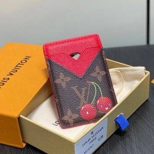 img_e8675cc7_20250524_i1748022150416_292_0_0_jpg LV x TM Porte-Cartes Magnet Brown Red Monogram Canvas