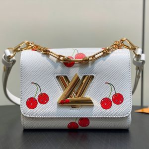 LV Twist 19cm Cherry Bag Epi Leather 338136
