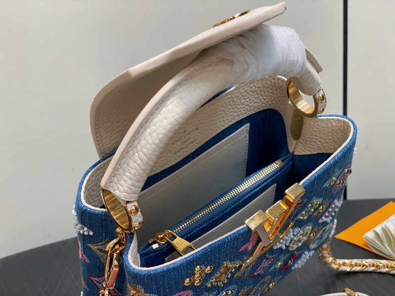 img_e8675cc7_20250621_i1750521044888_5857_0_10_jpg_46a4b1ce-fdca-49b6-a616-6df70b2c951b LV Capucines 21cm Bag Blue mix Colors Denim Leather 338217