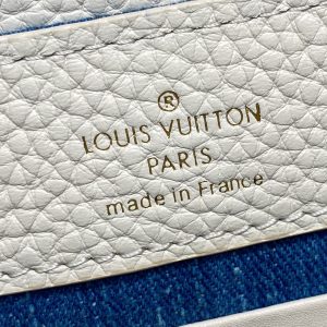 img_e8675cc7_20250621_i1750521044968_1034_0_11_jpg_2c210aa3-8015-4e02-bf6f-3bddc78d07ae LV Capucines 21cm Bag Blue mix Colors Denim Leather 338217