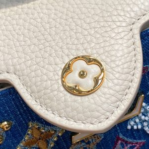 img_e8675cc7_20250621_i1750521046196_4219_0_9_jpg_36a56c68-a373-49cd-92dd-bb4c753c5051 LV Capucines 21cm Bag Blue mix Colors Denim Leather 338217