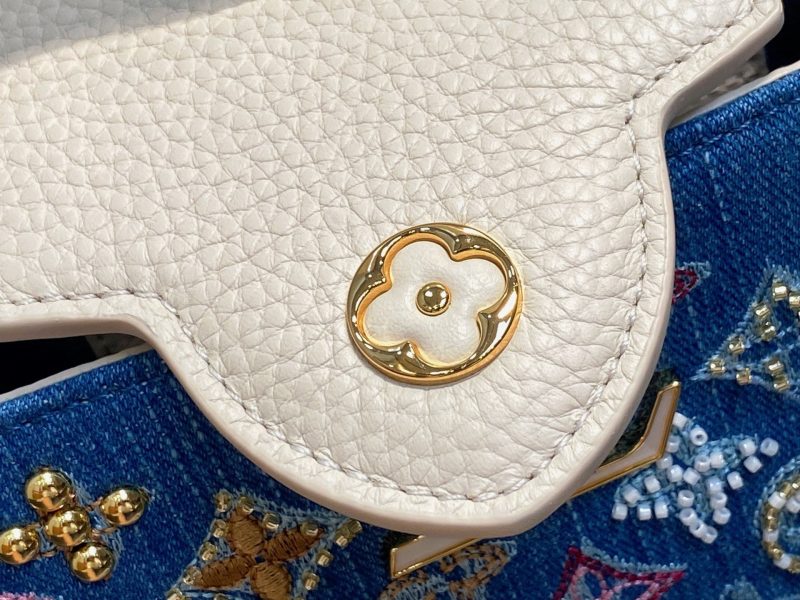 img_e8675cc7_20250621_i1750521046196_4219_0_9_jpg_36a56c68-a373-49cd-92dd-bb4c753c5051 LV Capucines 21cm Bag Blue mix Colors Denim Leather 338217