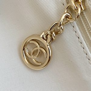 CC 25C ToTe Bag Beige Light Tan Canvas Fabric 238508