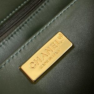 CC 25C Dark Green White Sequin Gold Hardware