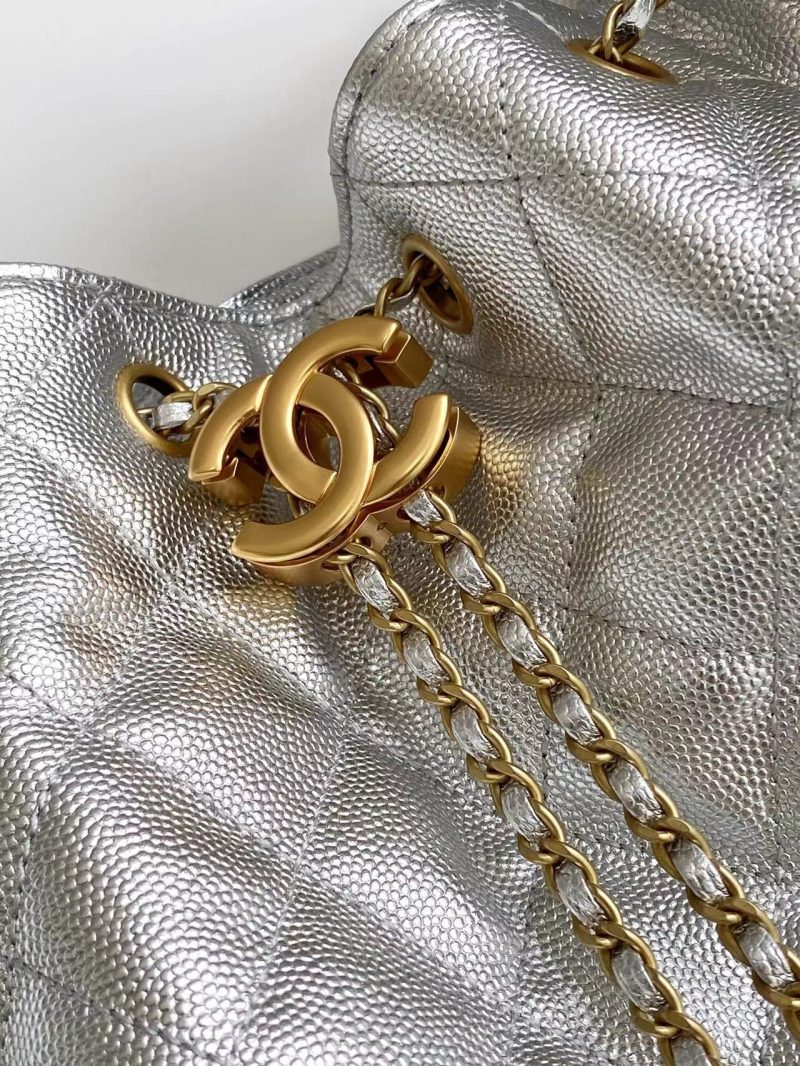 img_ecb71349_20250501_i1746078993125_9493_0_4_jpg CC 25C Hobo Bags 40cm Silver Metalic Grained Calfskin