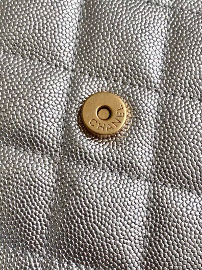 img_ecb71349_20250501_i1746078993296_9549_0_5_jpg CC 25C Hobo Bags 40cm Silver Metalic Grained Calfskin