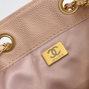 img_ecb71349_20250501_i1746079083286_5210_0_7_jpg CC 25C Hobo Bags 40cm Pink Beige Grained Calfskin