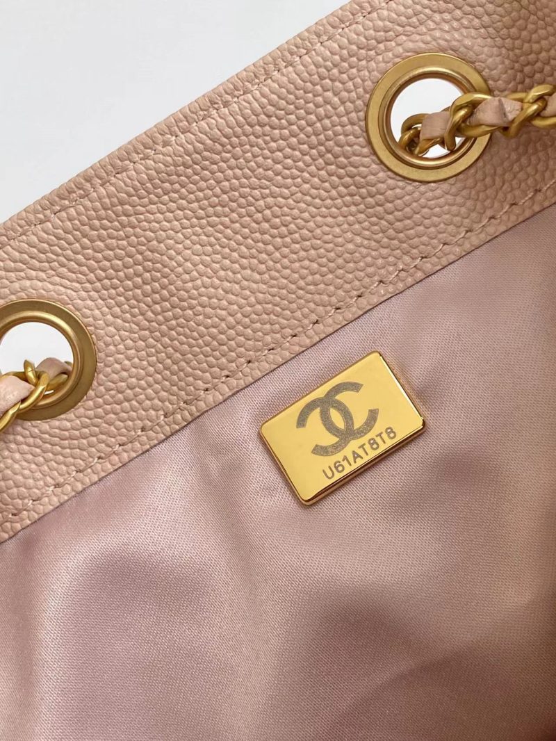 img_ecb71349_20250501_i1746079083286_5210_0_7_jpg CC 25C Hobo Bags 40cm Pink Beige Grained Calfskin