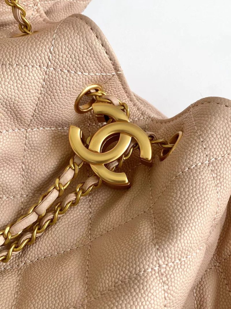 img_ecb71349_20250501_i1746079083286_6221_0_3_jpg CC 25C Hobo Bags 40cm Pink Beige Grained Calfskin