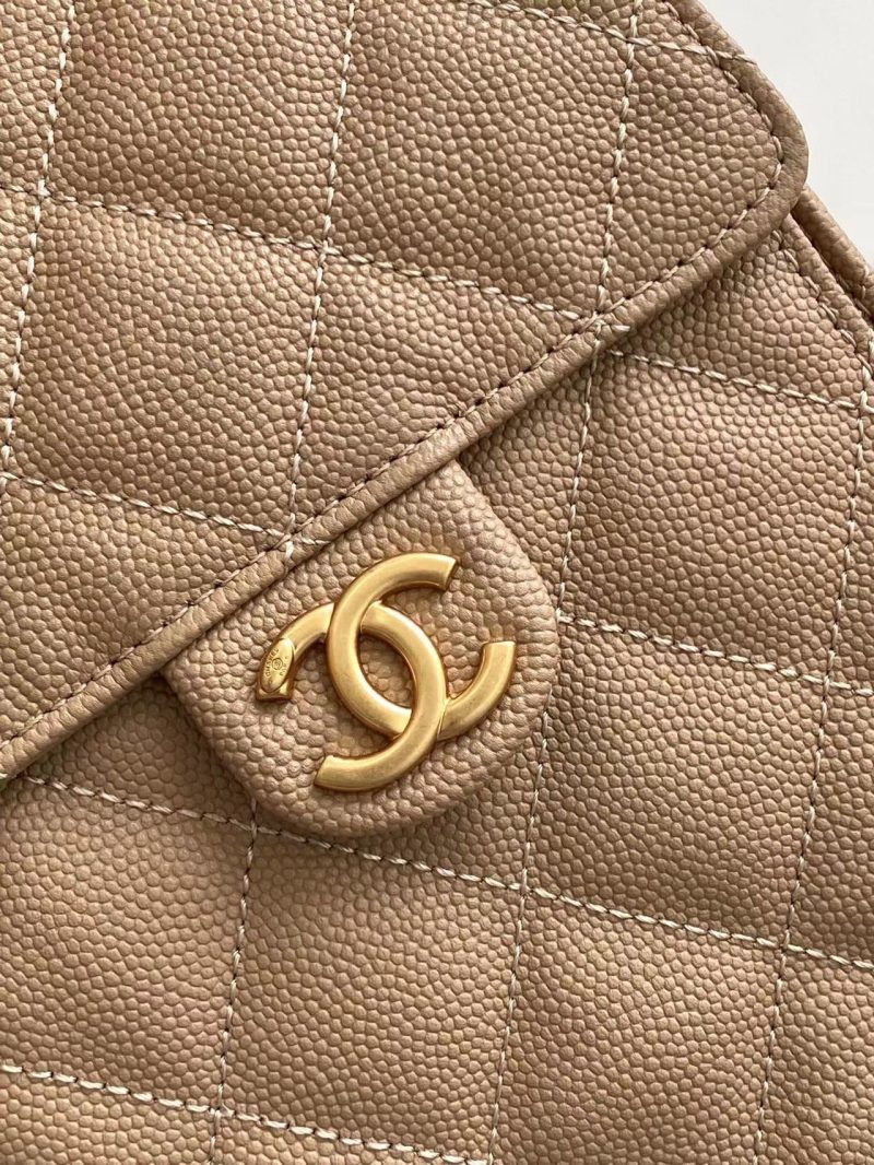 img_ecb71349_20250501_i1746079227567_4625_0_6_jpg_07b54675-1beb-4e71-8802-b5981402fa65 CC 25C Hobo Bags 40cm Pink Beige Grained Calfskin