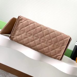 CC 25C Hobo Bags 40cm Brown Grained Calfskin