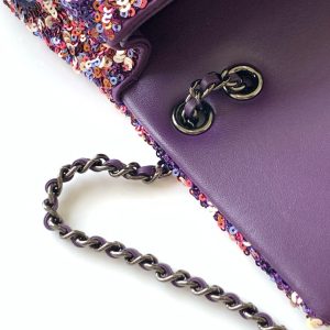 CC 2025 Flap Bag Multicolor Sequin 298203