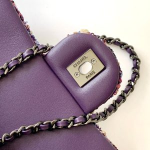 CC 2025 Flap Bag Multicolor Sequin 298203