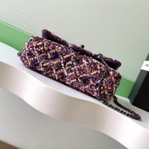 CC 2025 Flap Bag Multicolor Sequin 298203