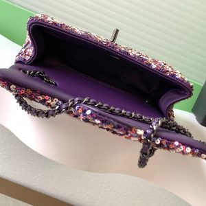 CC 2025 Flap Bag Multicolor Sequin 298203