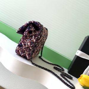 CC 2025 Flap Bag Multicolor Sequin 298203