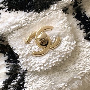 img_ecb71349_20251022_i1761108779087_2816_0_4_jpg CC 2025 Flap Bag Silver Black Sequin 298202