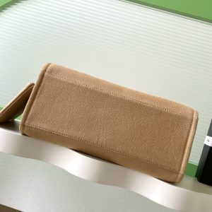 CC 2025 Deauville Tote Bag Beige Canvas