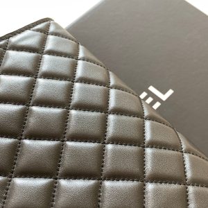 Chanel 25 Christmas Limited Hobo Shoulder Bag Black Lambskin 324810