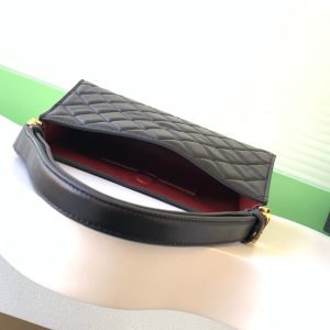 Chanel 25 Christmas Limited Hobo Shoulder Bag Black Lambskin 324810