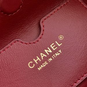 Chanel 25 Christmas Limited Hobo Shoulder Bag Black Lambskin 324810