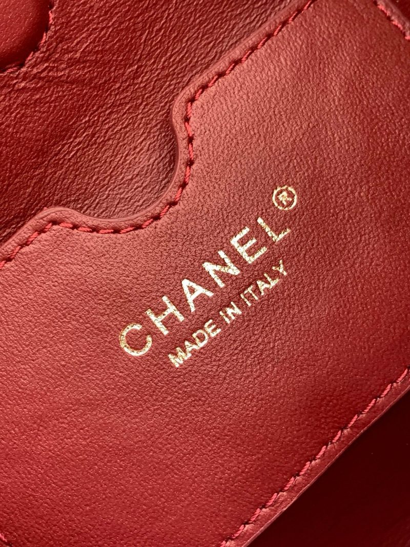 Chanel 25 Christmas Limited Hobo Shoulder Bag Silver Lambskin 324809