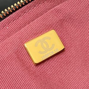 CC 24K Gold Coin Camera Bag 18cm Black Lambskin Light GHW