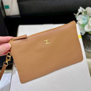 CC 24K Hobo 22 Bag Brown Grained Calfskin