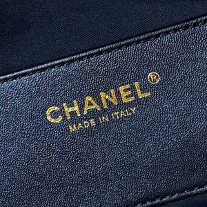 CC 25A Hobo Bag 40 Black Tweed Wool