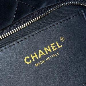 Chanel 2025 Bow Bag 26cm Black Velvet 346049